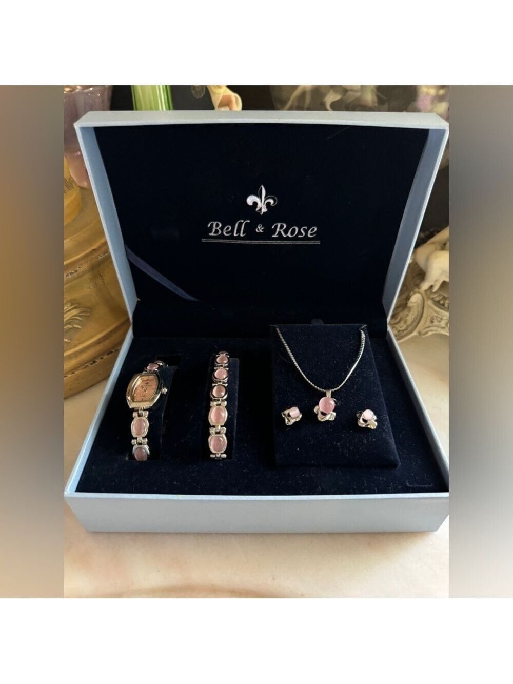 Bell & Rose Jewelry Set (Read Description)